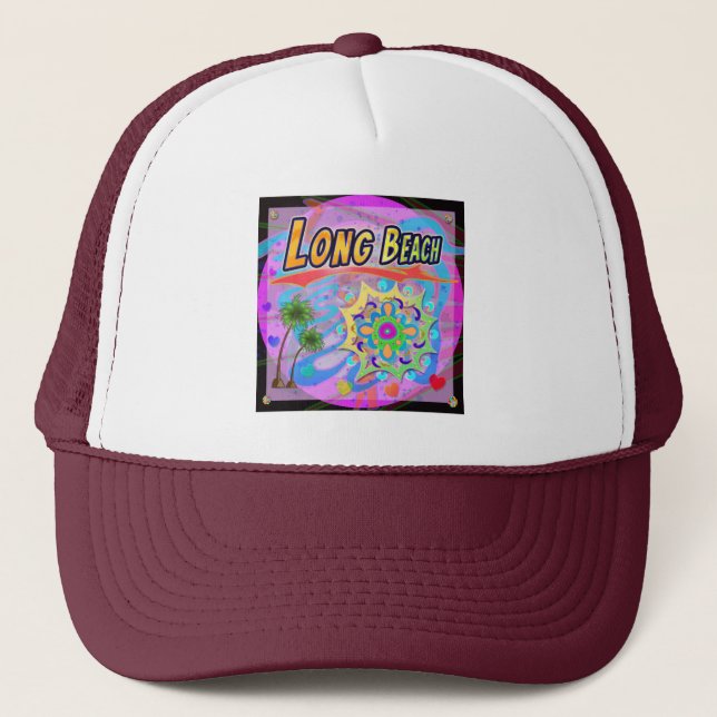 Long Beach True Progress Hat Truckerkappe (Vorderseite)