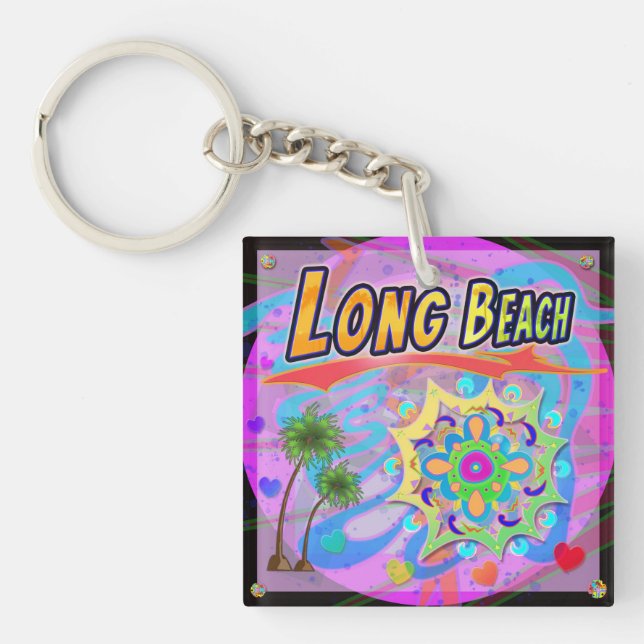 Long Beach True Progress Schlüsselanhänger (Vorderseite)