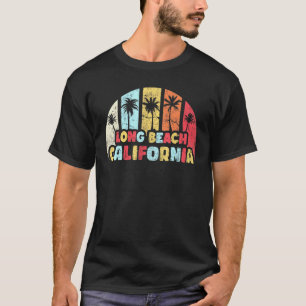 Long Beach Vintag California Beach Retro Long Bea T-Shirt