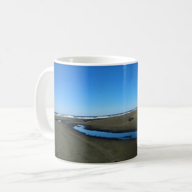 Long Beach, Washington Kaffeetasse (Vorderseite Links)
