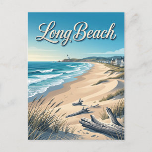 Long Beach, Washington Postkarte