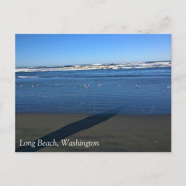 Long Beach, Washington Postkarte (Vorderseite)