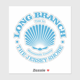 Long Branch (Muschel) Aufkleber