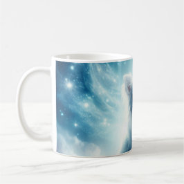 Long Haired White Chihuahua Kaffeetasse