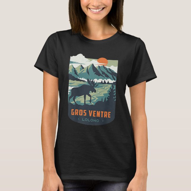 Long Honeymoon LOLOHO Dickbauch Wilderness T-Shirt (Vorderseite)