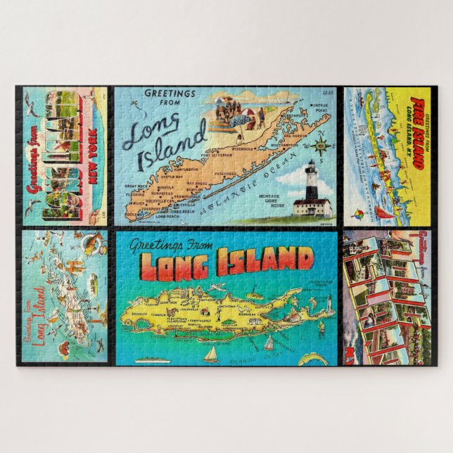 Long Island 20x30 Postkarten-Puzzle (Horizontal)