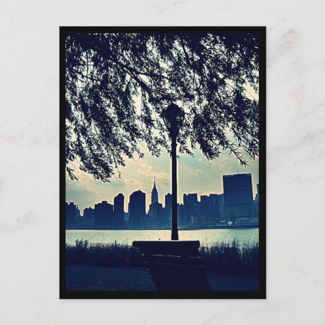 Long Island City Postkarte (Vorderseite)