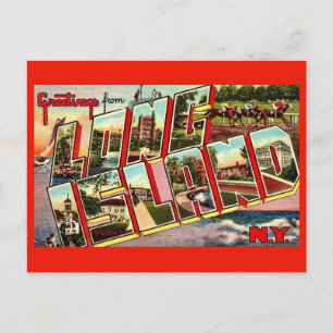 Long Island Grußkarte Postkarte