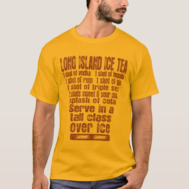 Long Island Ice Tee Shirt - wählen Sie Stil & Farb (Vorderseite)