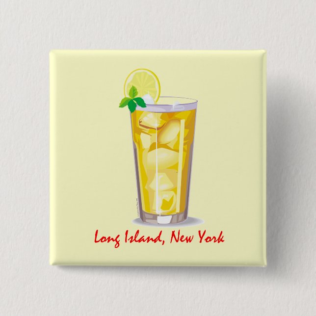 Long Island Iced Tee Button (Vorderseite)