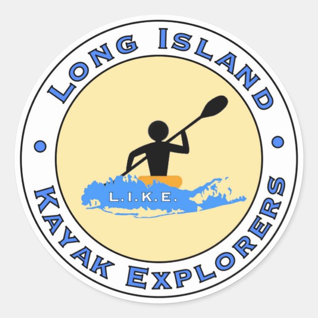 Long Island Kayak Explorers Car Sticker (Vorderseite)