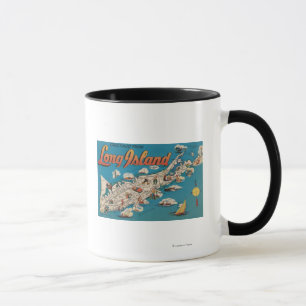 Long Island, New York - Grüße von Tasse