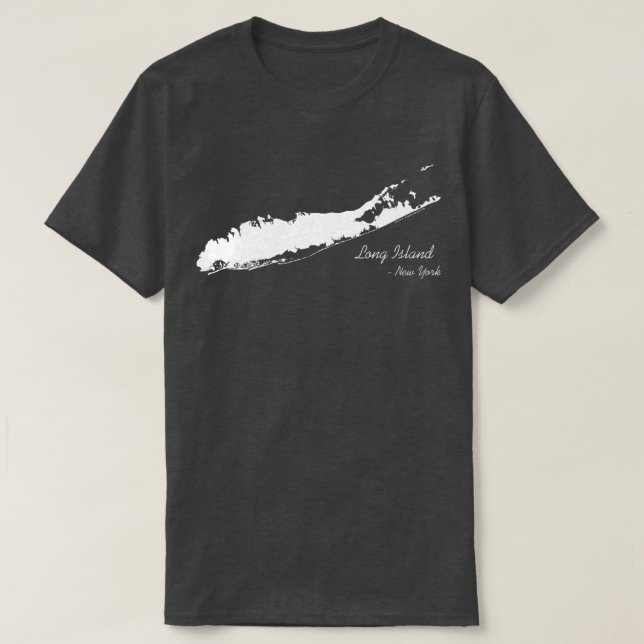 Long Island New York T-Shirt (Design vorne)