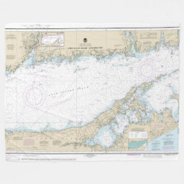 Long Island Sound Eastern Part Nautic Chart Fleecedecke