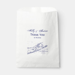 Long Island The Hamptons Map Geschenktütchen