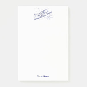 Long Island The Hamptons Map Post-it Klebezettel