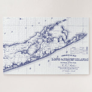 Long Island The Hamptons Map VC