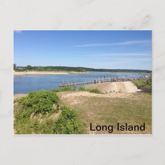 Long Island's North Shore Postkarte (Vorderseite)