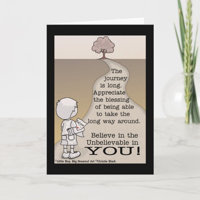 Long Journey Karte (Vorderseite)