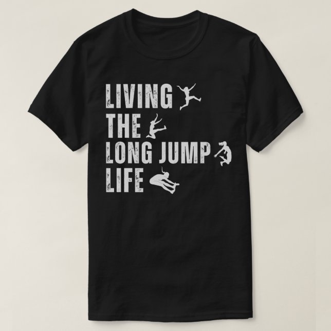 Long Jump 4 T-Shirt (Design vorne)