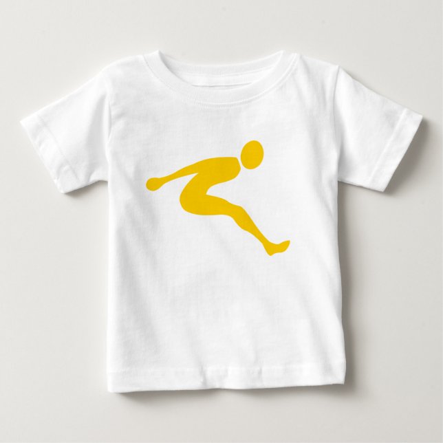 Long Jump - Amber Baby T-shirt (Vorderseite)