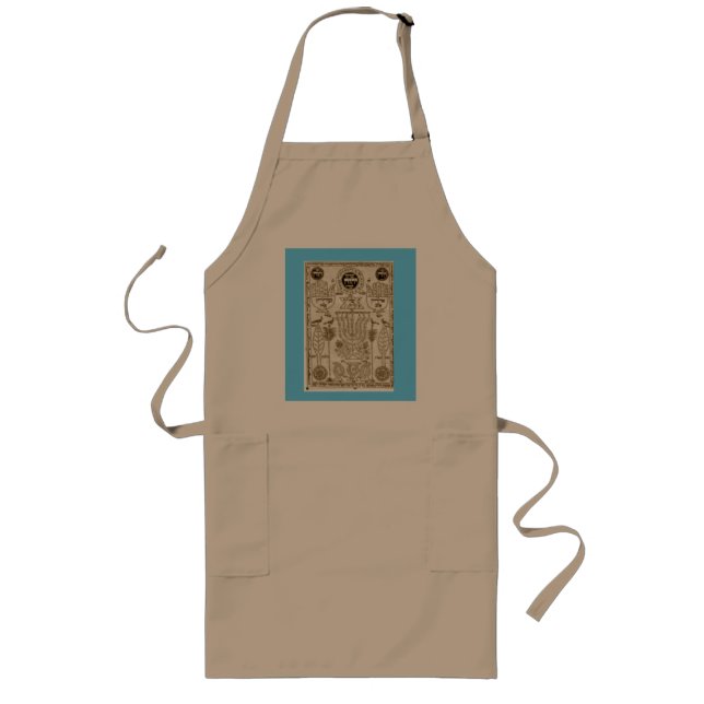 Long Kitchen Apron Lange Schürze (Vorne)