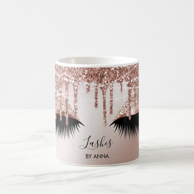 Long Lash Extension Makeup Artist Beauty Salon Bus Kaffeetasse (Mittel)