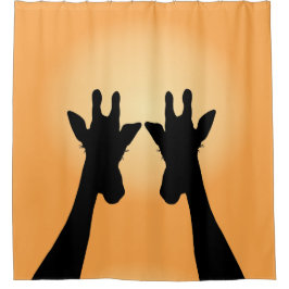 Long Lash Giraffen Duschvorhang