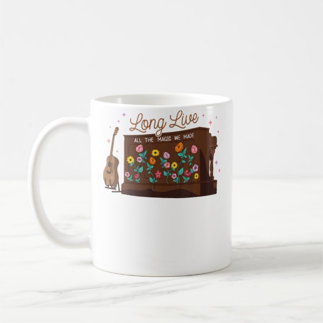 Long Live All The Magic We Made Eras Piano Kaffeetasse (Links)