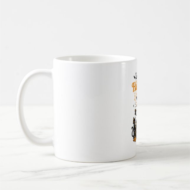 Long Live Halloween Goose Hexe Kaffeetasse (Links)