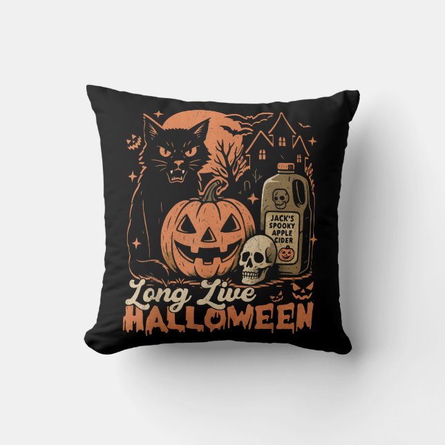Long Live Halloween Kissen (Vorderseite)
