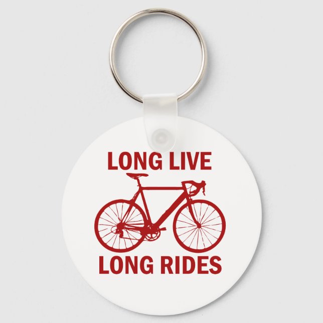 Long Live Long Rides Schlüsselanhänger (Vorderseite)