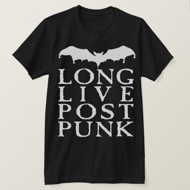 Long Live Post Punk T-Shirt (Design vorne)