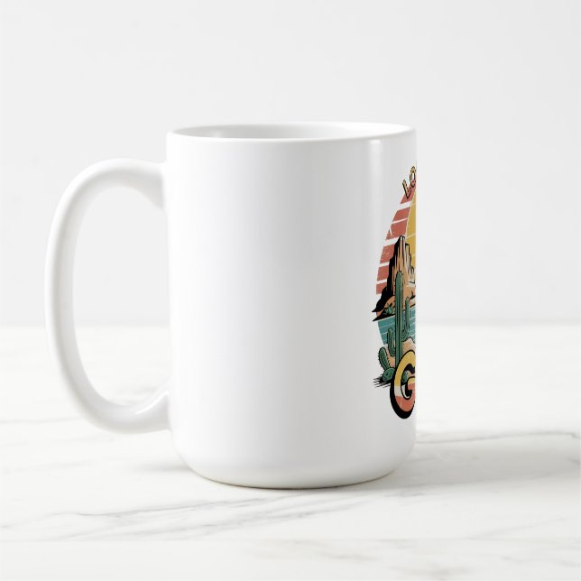 Long Live the Girls – Retro Feminine Empowerment  Kaffeetasse (Links)