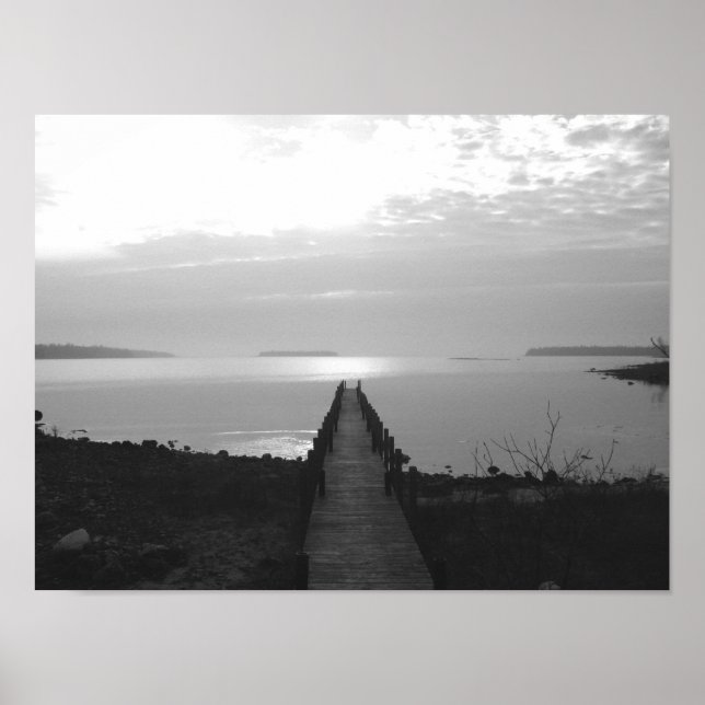 Long Old Dock Poster (Vorne)