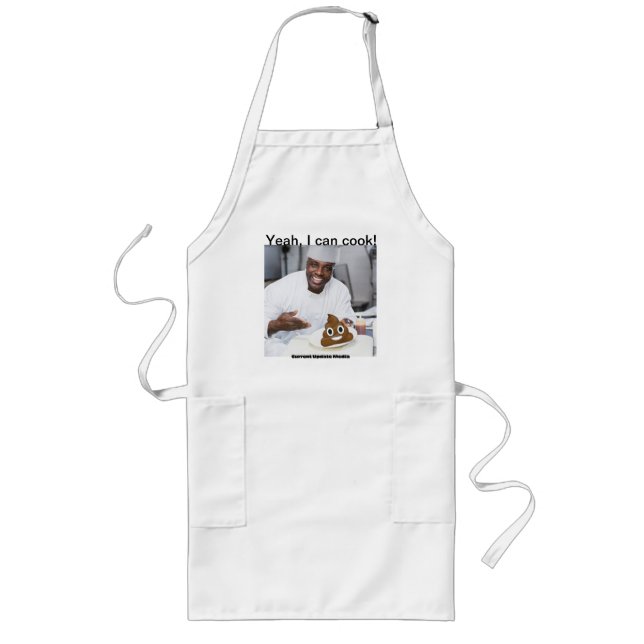 Long 'Ouais, je peux cuisiner ! ' Tablier (Devant)