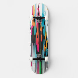 Long Paint 6v Skateboard