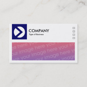 Long Picture - Logo und Panel v2 - Dunkles Navy Bl Visitenkarte