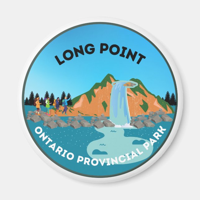Long Point Ontario Provincial Park Magnet (Vorne)