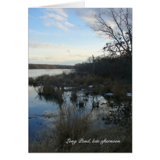 Long Pond en fin d'après-midi
