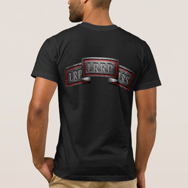 "LONG RANGE BERUFLICHE" STEINE T-Shirt (Rückseite)