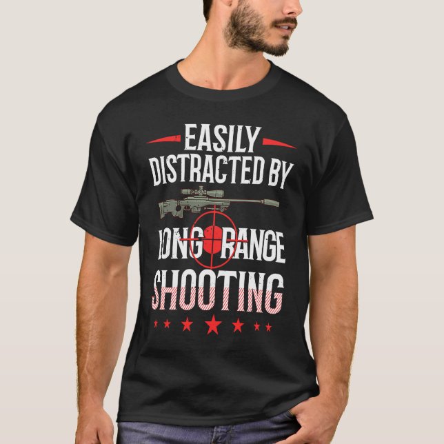 Long Range Shooting Beginner Weapon Shooter Traini T-Shirt (Vorderseite)