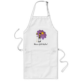 Long "Reine du tablier de cuisine" -
