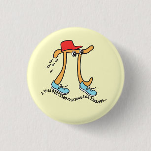 Long Running Pi - Funny Pi Typ Button
