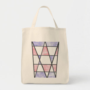 Long sac de motif de diamant