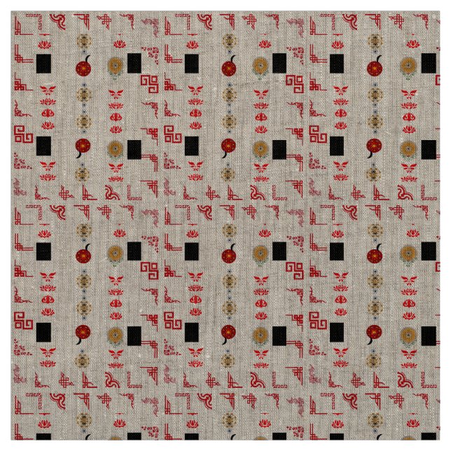 Long Scarf Stoff (Muster)