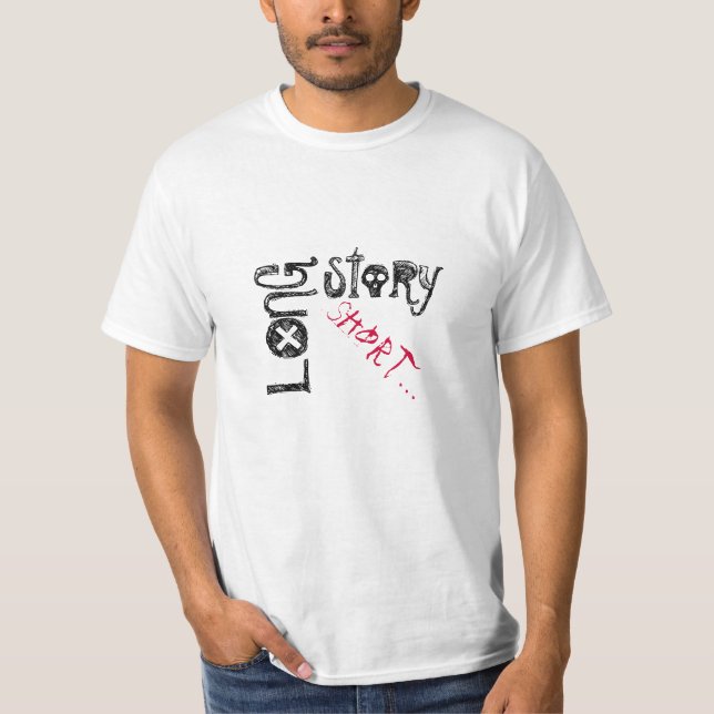 Long short d'histoire… T-shirt (de citation) (Devant)
