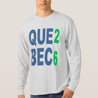 Long Sleeve T-Shirt ash  QUEBEC  26