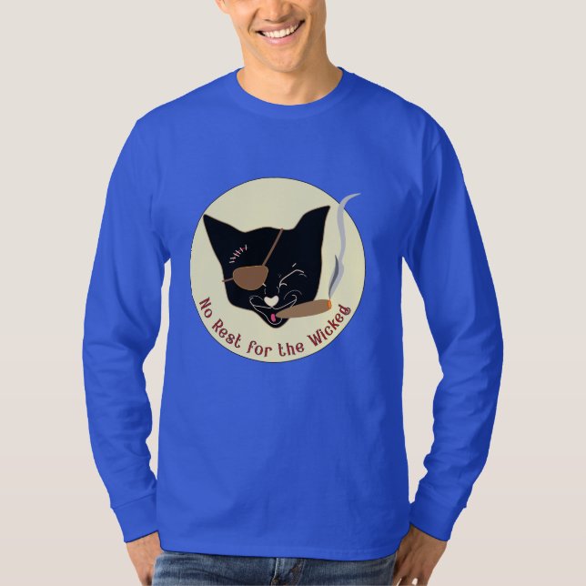 Long-Sleeve T - Shirt - Keine Erholung für die Wic (Vorderseite)