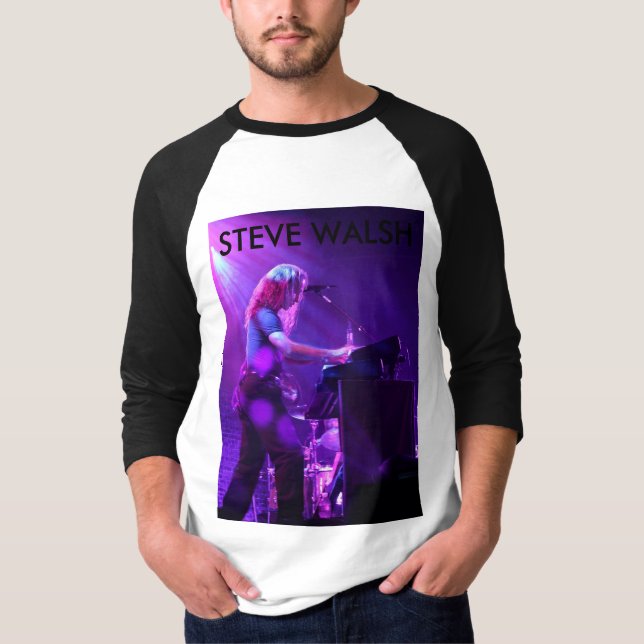 Long Steve gainé dans le T-shirt de concert (Devant)